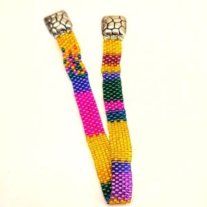 Handmade Colorful Seed Bead Bracelet